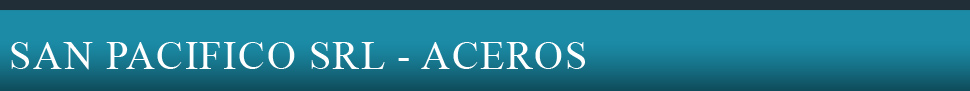 San Pacifico SRL - Distribuidor Ternium Siderar